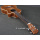 Ukulele in acacia a grana tigre personalizzato